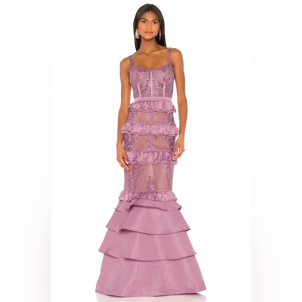 V. Chapman X Revolve Protea Gown in Lavender Mist (size 0)